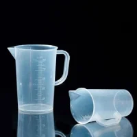 250ML 500ML 1000ML Messbecher Kunststoff Spitze Mund Krug Gie en Auslauf Transparent Griff Backen K