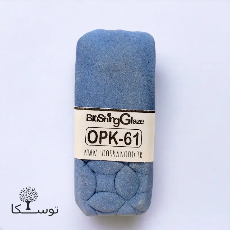 لعاب مخملی براشینگ-آبی کاربنی کد opk61