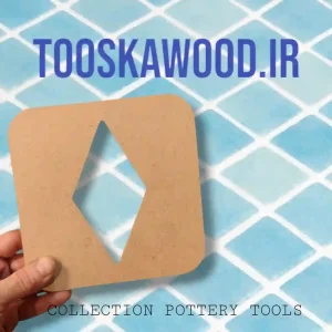 قالب کاشی ساز لوزی