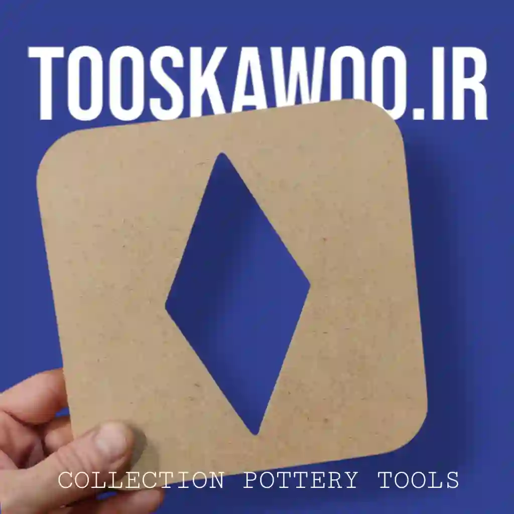 قالب کاشی ساز لوزی