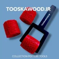 رول برجسته سفالگری توسکا | Pottery Texture Roller